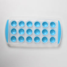 Smart Push  Out Round  Shape Mini Ice Cube Trays with Flexible Silicone Bottom | Round Shape Silicone Chocolate Mold Maker Ice Cube Tray Freeze Mold
